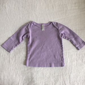 American Apparel Purple Long Sleeved Shirt